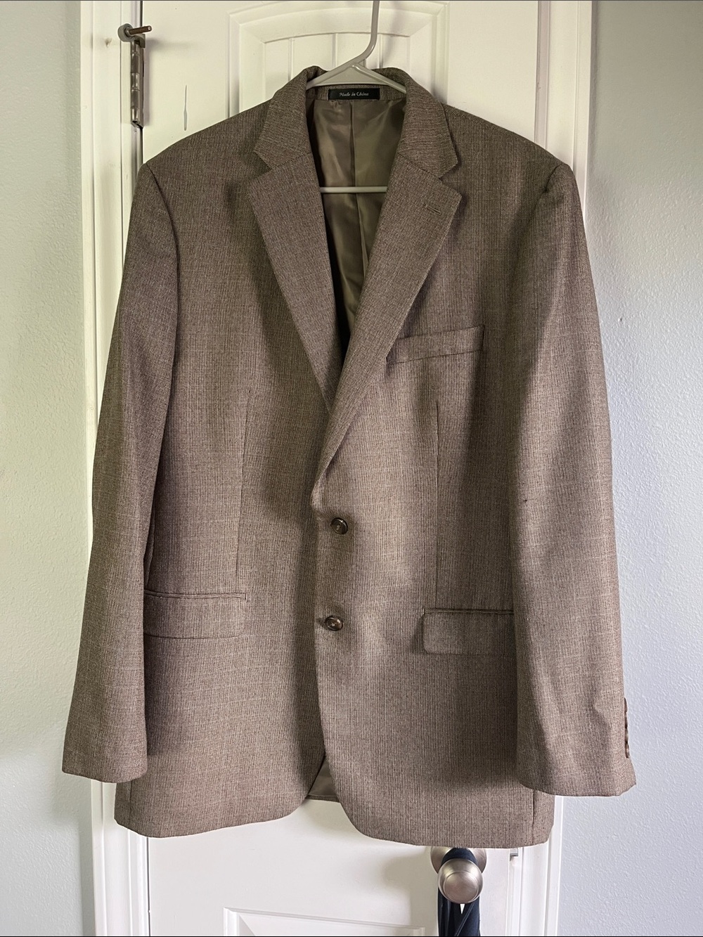 Brown Men's Blazer - Classic Two-Button Sport Coat